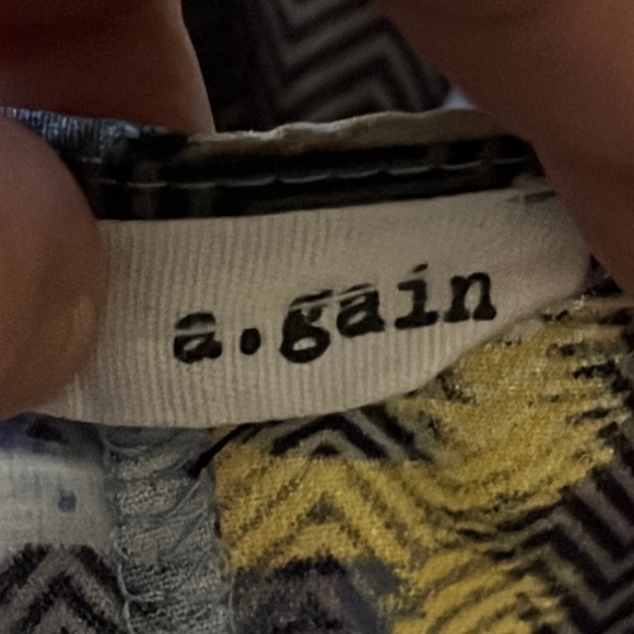 a. gain Ladies Shirt Multicolor Size M - Picture 5 of 6